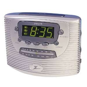  Zenith Z126S AM/FM Dual Alarm Clock Radio: Electronics