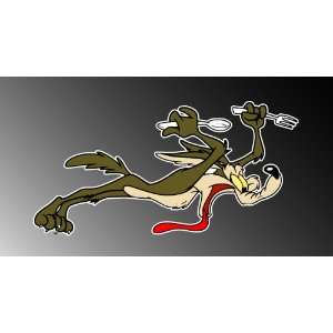  Wile E. Coyote sticker vinyl decal 6 x 3 Everything 