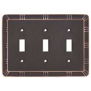   triple toggle in bronze with copper highlights: Home Improvement