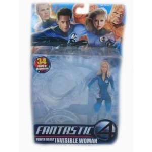  Fantastic 4 Power Blast Invisible Woman Action Figure 