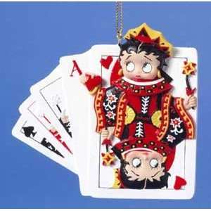  Betty Boop Ornament   Queen Of Hearts Style: Home 