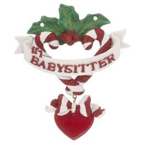  Babysitter Christmas Ornament: Home & Kitchen