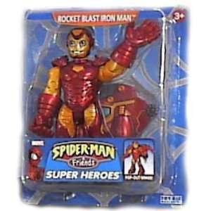  Spider man & Friends Rocket Blast Iron Man Super Heroes 
