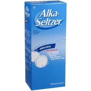  ALKA SELTZER ORIG FOIL 72Tablets: Health & Personal Care