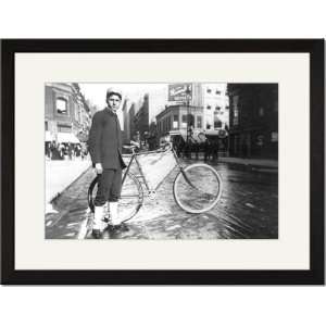   /Matted Print 17x23, New York City Bike Messenger: Home & Kitchen
