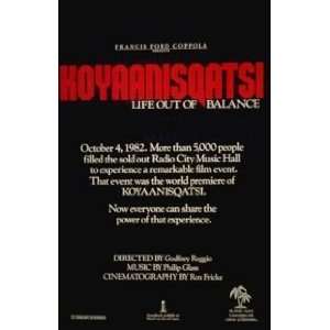  Koyaanisqatsi /Digital Sound LaserDisc 