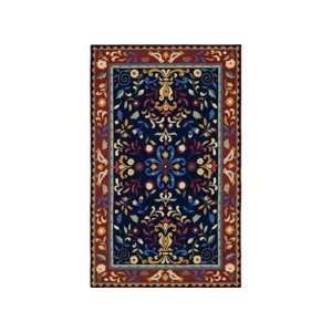  Capel Amish Country 0406 30 x 50 Navy Area Rug: Home 
