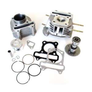   Upgrade Kit 75cc 47mm piston GY6 QMB139 Honda 0422: Automotive