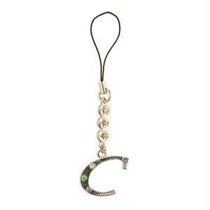 Icella N CHP 0612 C Initial Letter C Phone Charm 