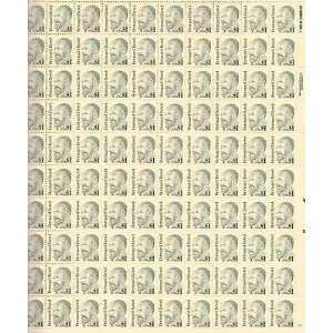  Bernard Revel Sheet of 100 x 1 Dollar US Postage Stamps 