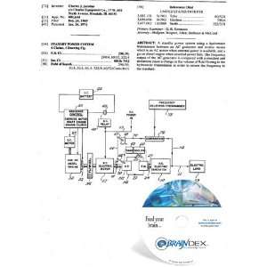  NEW Patent CD for STANDBY POWER SYSTEM: Everything Else