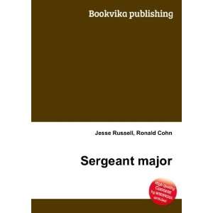  Sergeant major Ronald Cohn Jesse Russell Books