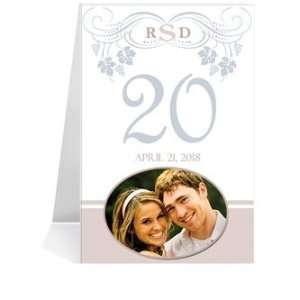   Number Cards   Monogram Vine Trellis #1 Thru #29