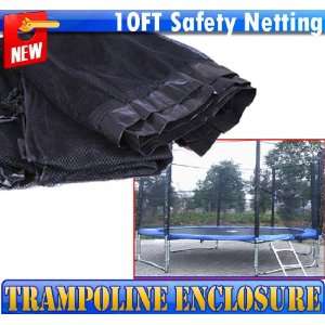   Quality 10 Ft Round Trampoline Safety Enclosure Net 