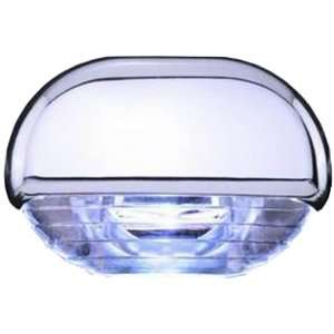   8560 Series Blue Step and Courtesy Lamp with Chrome Bezel Automotive