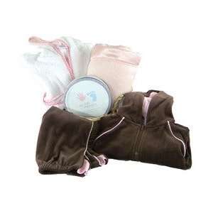  A Lifes Luxuries Baby Gift Basket   Pink: Home & Kitchen