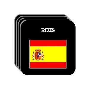  Spain [Espana]   REUS Set of 4 Mini Mousepad Coasters 