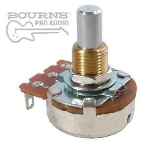  Bourns Guitar & Amp Potentiometer, 100K Audio, Solid Shaft 