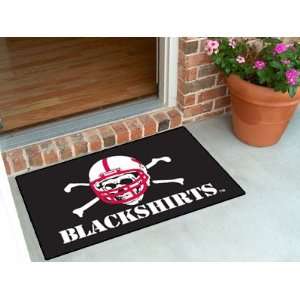  Fan Mats 10339 Nebraska Blackshirts Starter Rug