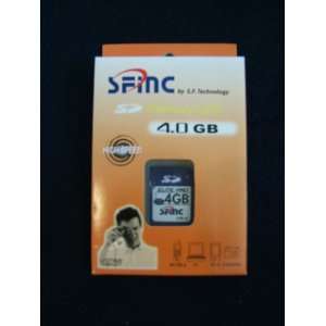 4GB Secure Digital Memory Card by S.F. Technology 