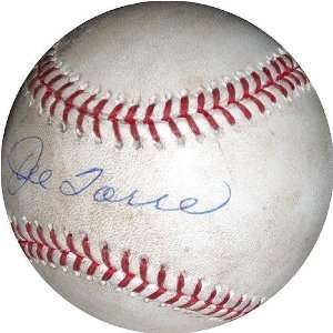  Joe Torre Signed Giants at Dodgers 3 31 2008 Game Used 