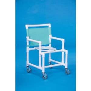  Midsize Shower Chair Mesh Backrest Color: White: Home 