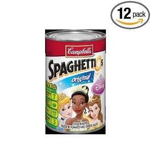 Spaghettios Cool Shapes, 15 Ounce (Pack of 12)  Grocery 