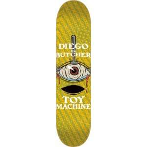  Toy Machine Bucchieri Brainwashed Skateboard Deck   7.62 
