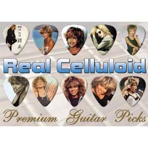   Tina Turner Premium Guitar Picks X 10 (0): Musical Instruments