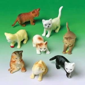   Party By US Toy Mini Cat Figures Asst. (12 count) 