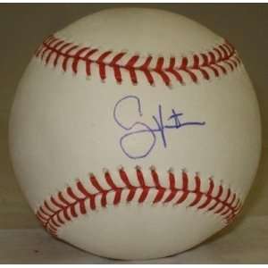  Autographed Shane Victorino Ball   JSA W146865 