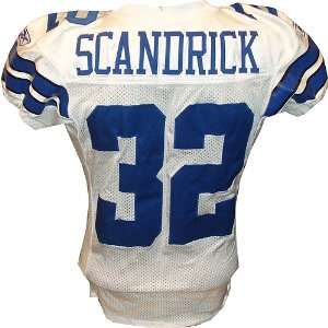  Orlando Scandrick #32 Cowboys at Giants 12 06 2009 Game 