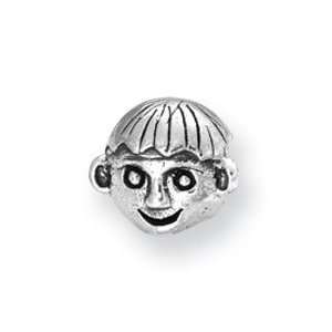    Sterling Silver Reflections Kids Little Kid Bead QRS789: Jewelry