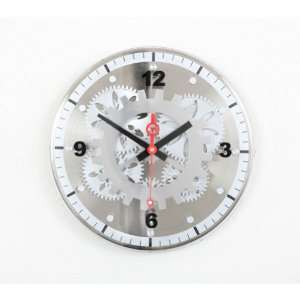  Round Moving Gear 12 Wide Wall Clock