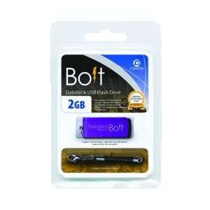   Bolt Usb Drive Purple 2Gb Bp Ultra Small Cap Less Design: Electronics