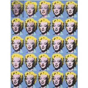 Andy Warhol: 32.25W by 42H : Twenty Five Colored Marilyns, 1962 