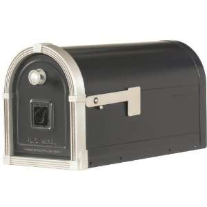  First Class Black Metal Mailbox Only MB950BSN