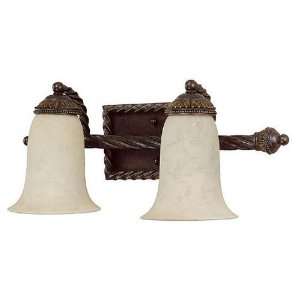 Capital Lighting Bathroom 1512 2 Light Vanity Fixture Weathered Brown