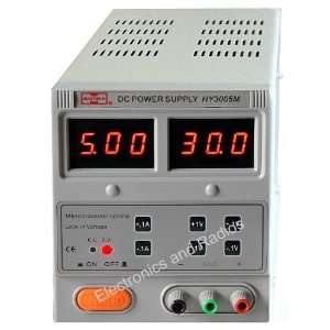   30V 0 5A Variable Touch Panel Linear DC Power Supply: Home Improvement