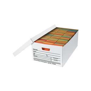  Auto Lock Legal File Storage Box w/ Lid: Office Products