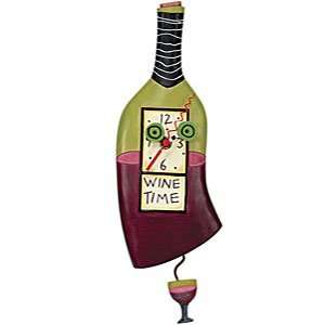  Potpourri Wine Time Clock: Home & Kitchen
