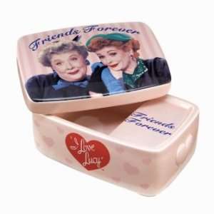  I Love Lucy Ceramic Musical Box   Friends Forever by 