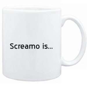  Mug White  Screamo IS  Music: Sports & Outdoors