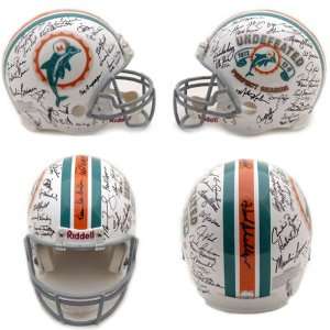 1972 Miami Dolphins Autographed Full Size Proline Helmet w/44 