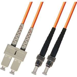  5M Multimode Duplex Fiber Optic Cable (62.5/125)   SC to 