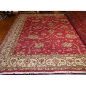    10x14 Hand Knotted Jaipour India Rug   101x140: Home & Kitchen
