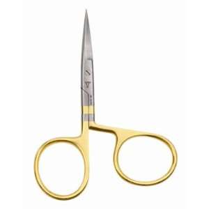  Fly Tying Material   Twisted Loop Scissors   arrow   3 1/2 