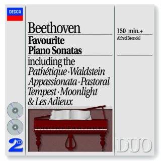 Beethoven Favourite Piano Sonatas by Ludwig van Beethoven and Alfred 