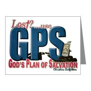  Cards (10 Pack) Lost Use GPS Gods Plan of Salvation 