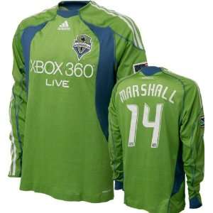   : Seattle Sounders #14 Long Sleeve Home Jersey: Sports & Outdoors